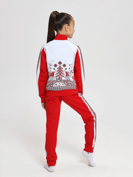 Спортивный костюм Мезенская роспись (коллекция "Русский стиль") именной