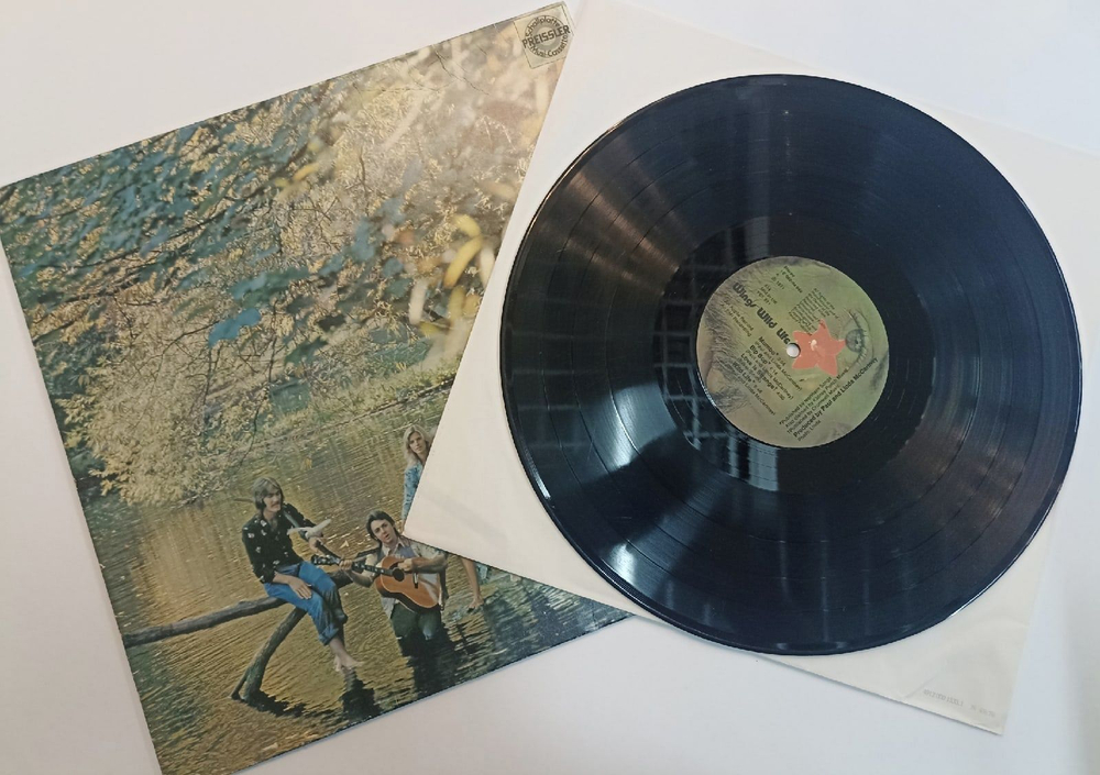 Винтажная виниловая пластинка Wings Wild Life (Germany 1971)