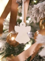 Ароматная елочная игрушка Ангелочек, SALTED CARAMEL