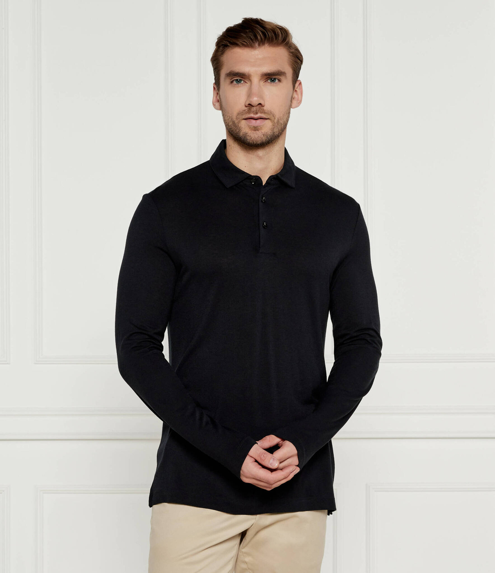 Поло H-Person 20 BOSS BLACK - темно-синий(50524320)