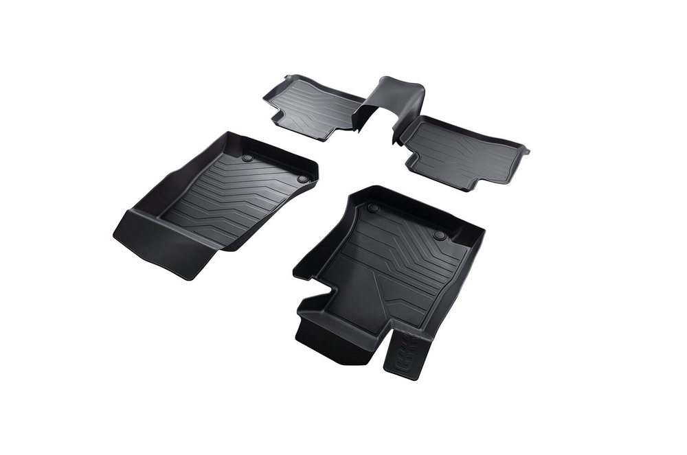Коврики резиновые в салон 3D LUX для Mercedes-Benz GLC (X253) (15-) SRTK.3D.MB.GLC.15G.08013