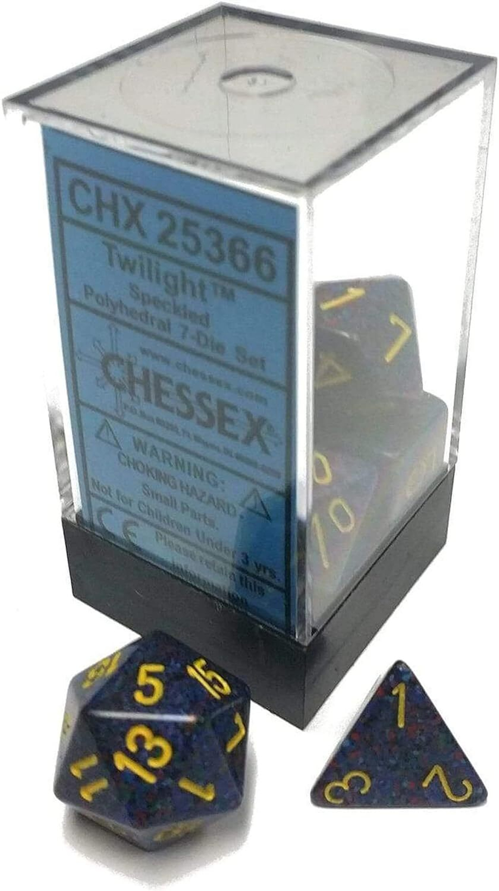 Chessex 7-dice set Twilight