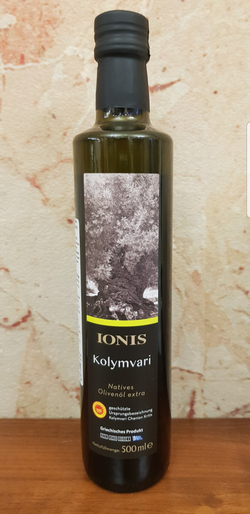 Оливковое масло IONIS  KOLYMVARI Extra Virgin 500 мл Крит, Греция