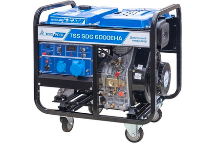 Дизель генератор TSS SDG 6500EHA