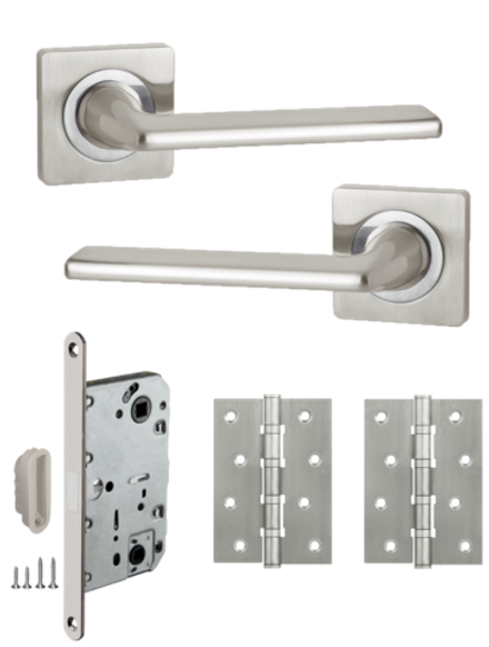 Фурнитура для межкомнатных дверей с магнитной защелкой TREND