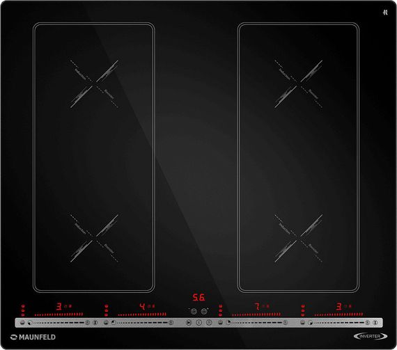 Индукционная стеклокерамич. панель MAUNFELD CVI594SB2BKA Inverter