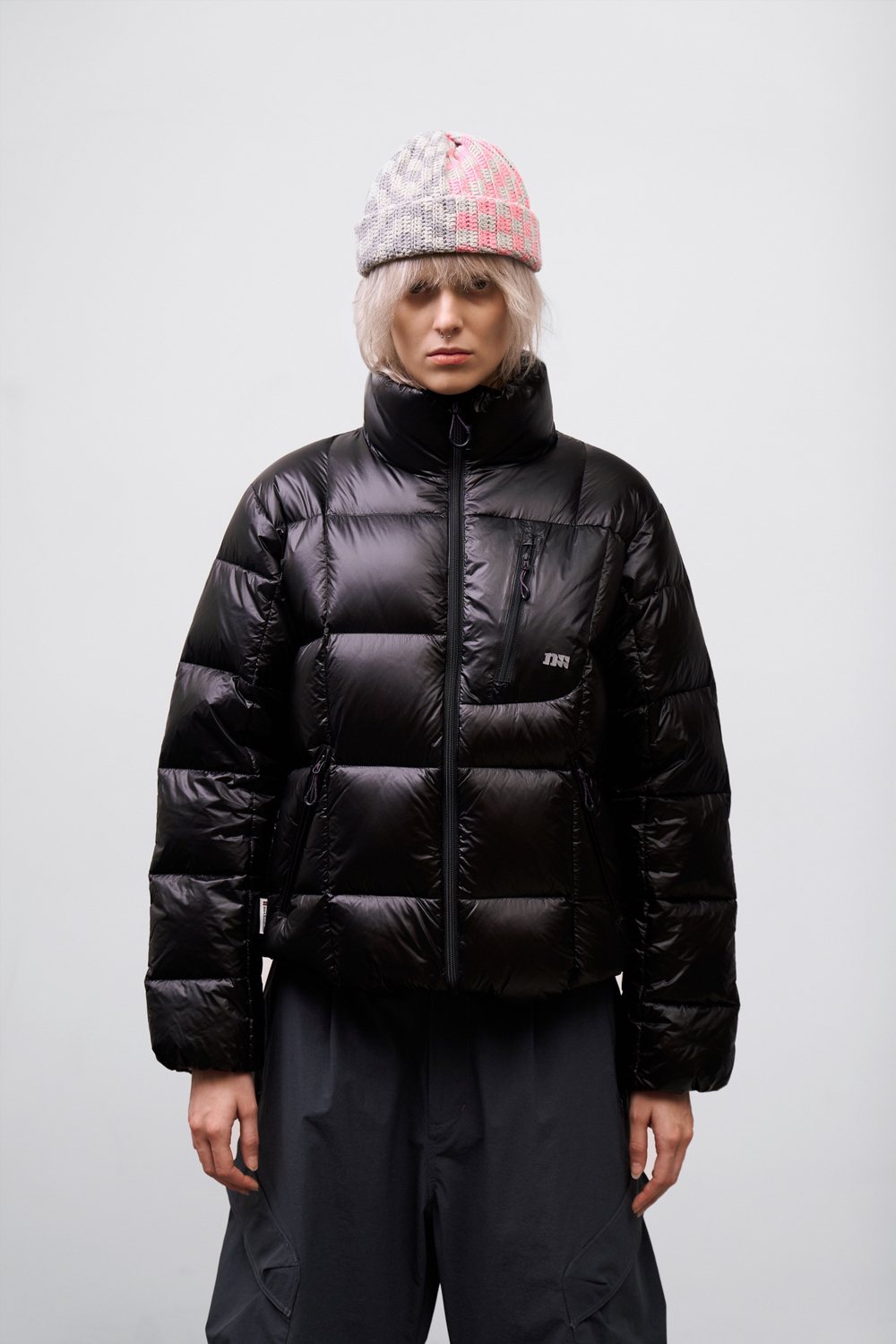 Куртка Nothomme Time and Space Illusion Down Jacket "No Moon Black Spot"