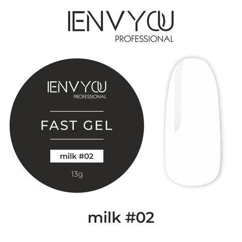 I Envy You, Fast Gel 02 Milk (13g)