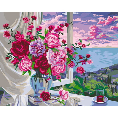 Картина рисование по номерам 40*50см «Свежий аромат»