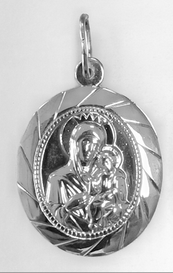 "Эстерелла" - ювелирная подвеска из  серебра 925-й пробы