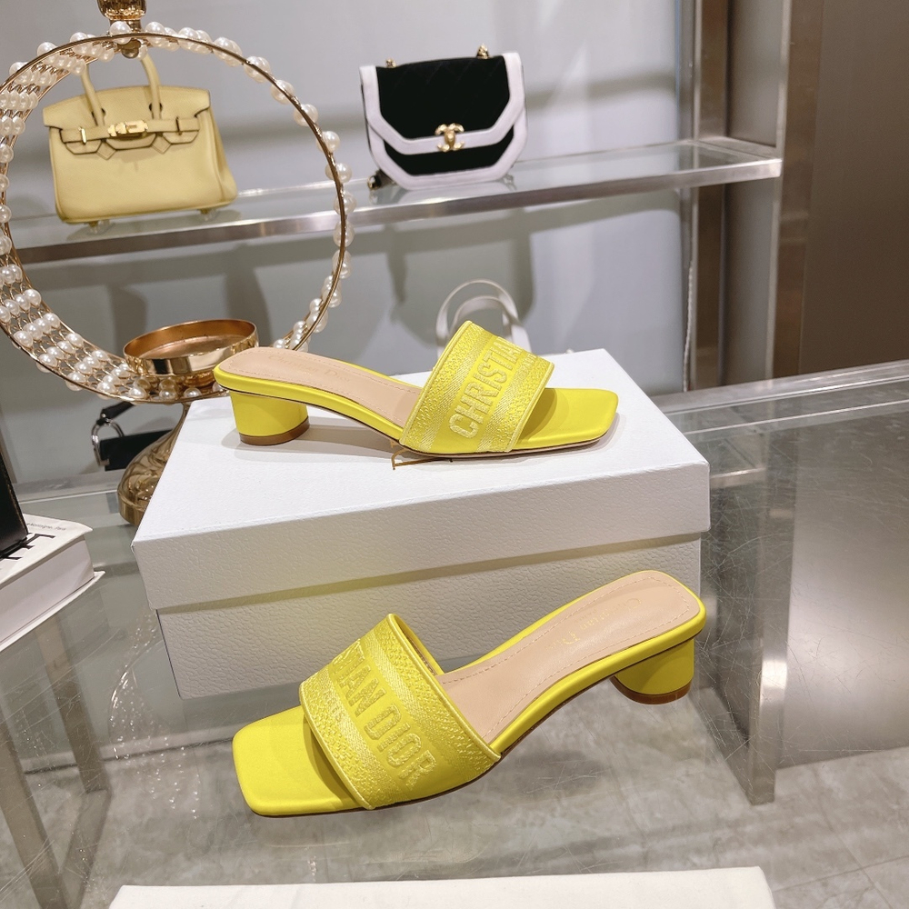 Christian Dior Dway Heeled Slide