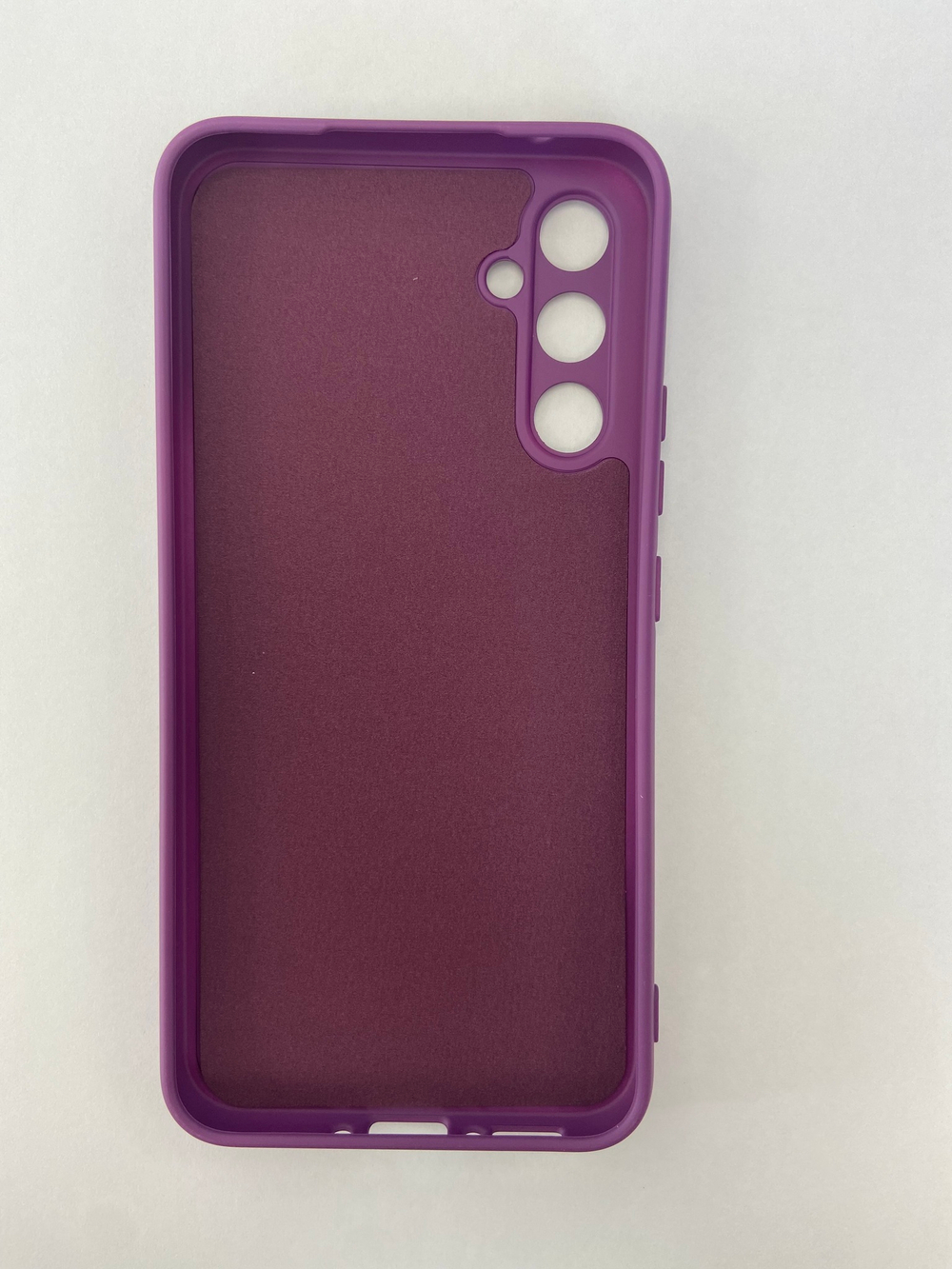 Накладка Samsung A14 4G фиолетовый Soft Case Zibelino