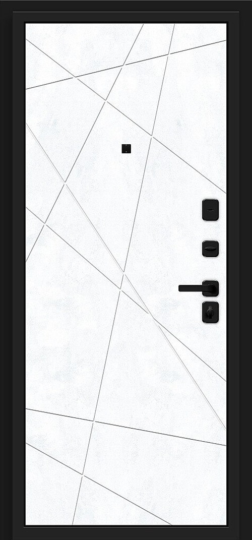 Кьюб (RBE) Slate Art/Snow Art 205*86 левое