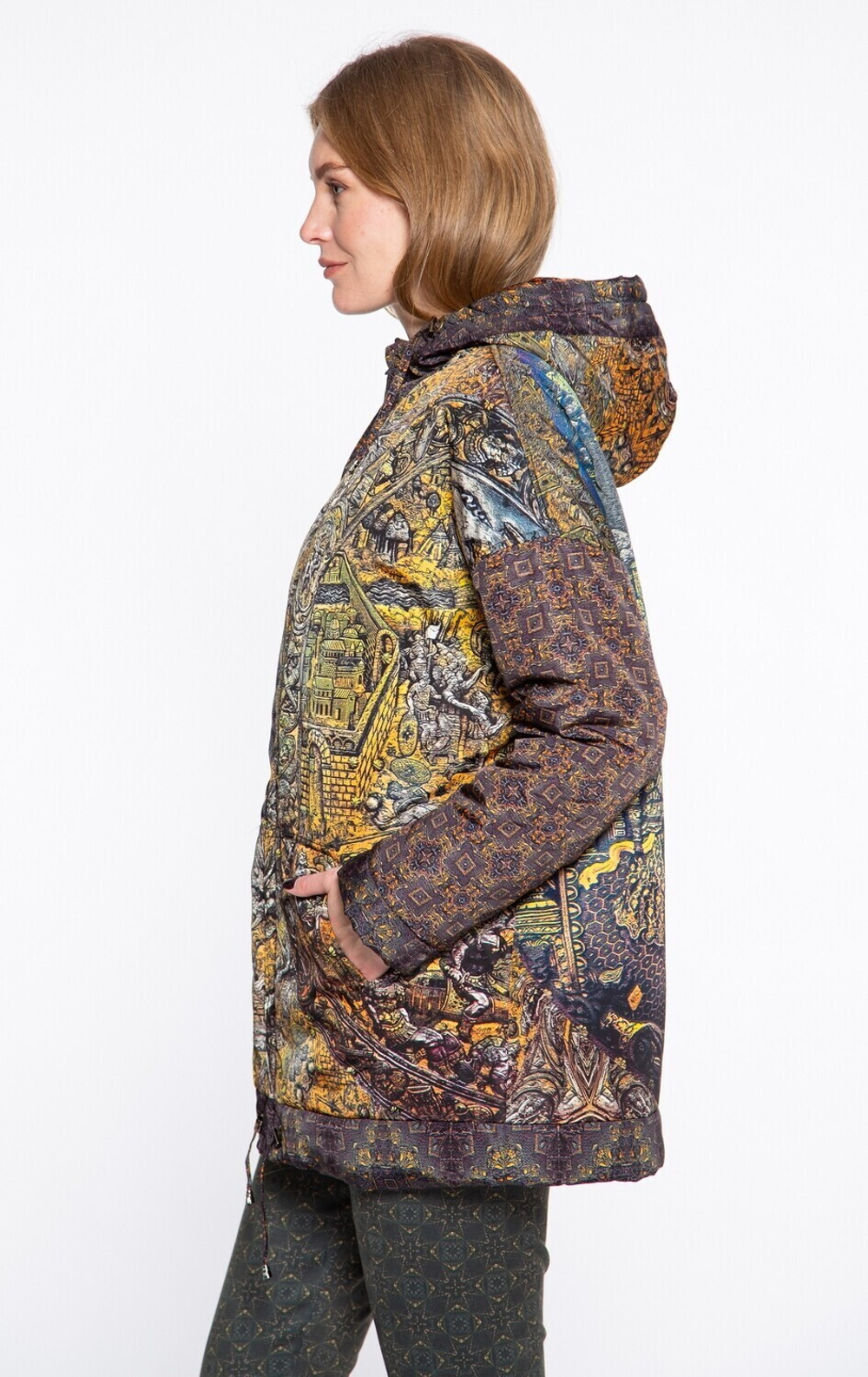 Куртка "Рондаш", по мотивам изображений со щита, созданном знаменитым оружейником второй половины XVI века Л. Пиччинино