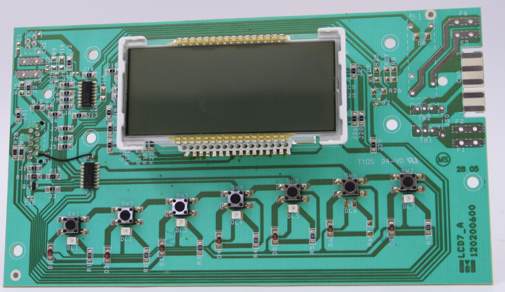 Модуль управления и модуль индикации стиральной машины Whirlpool AWG 874/D