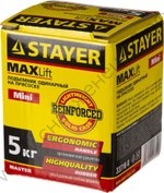 STAYER MAXLift 5 кг, Одинарный пластмассовый стеклодомкрат, MASTER (33718-0)