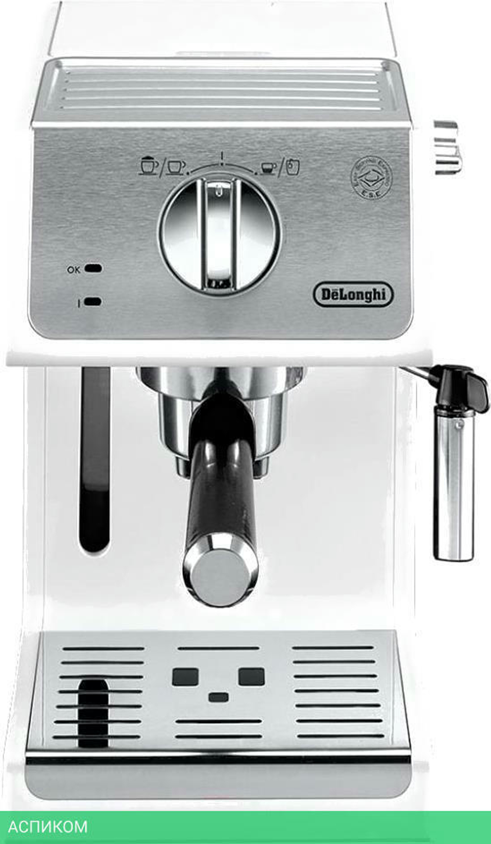 Кофеварка Delonghi ECP33.21.W белый (0132104183)