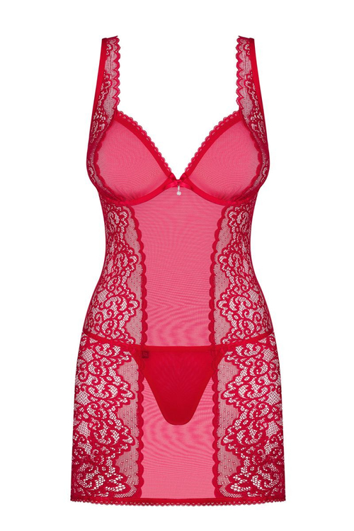 Роскошная коротенькая сорочка Rougebelle