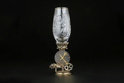 Набор фужеров для водки "Рак"