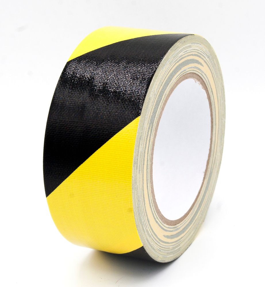 Клейкая лента Gaffer Tape@UTILITY - Гаффа тейп 50мм/25м - Черно Желтый
