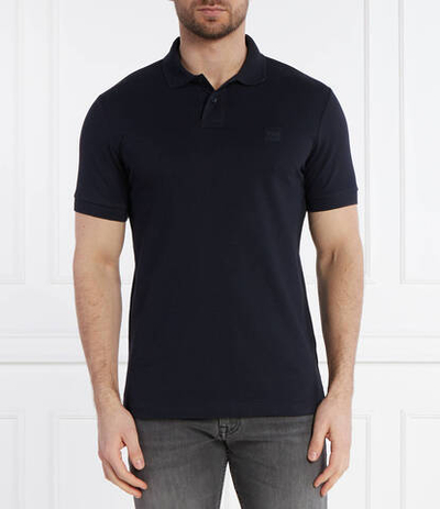 Поло BOSS ORANGE - темно-синий(50507803)