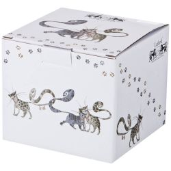 ВАЗА НА НОЖКЕ LEFARD "КОТИКИ"13*11 СМ (КОР=12ШТ.)