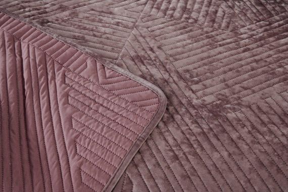 Патрисия (пепел роза 1) Покрывало 240х260