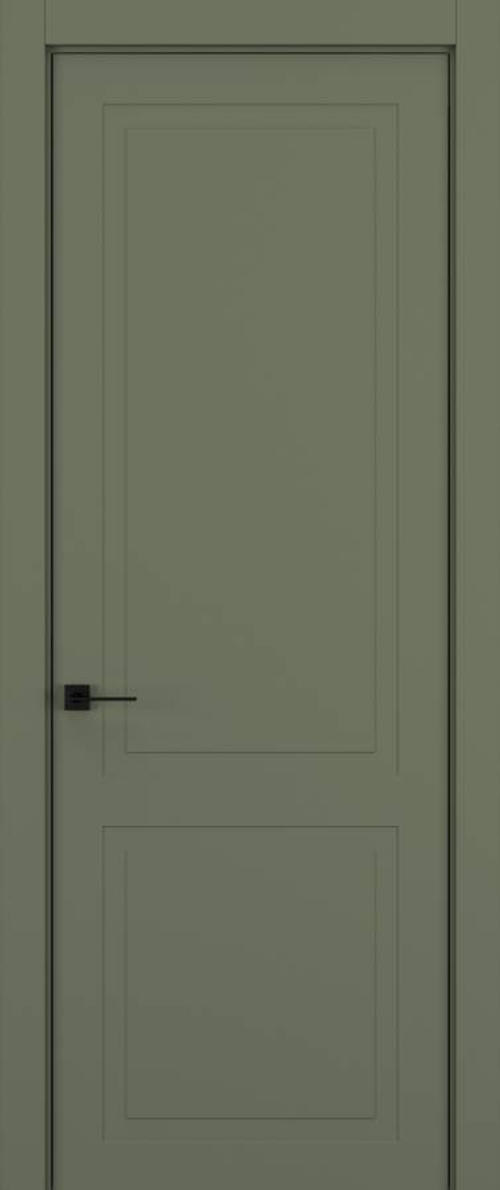 Дверь 2 GEOMETRY Матовый Оливковый
