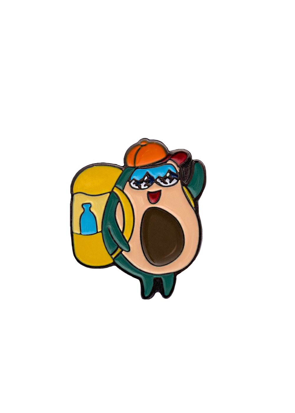 Значок "Авокадо путешественник"