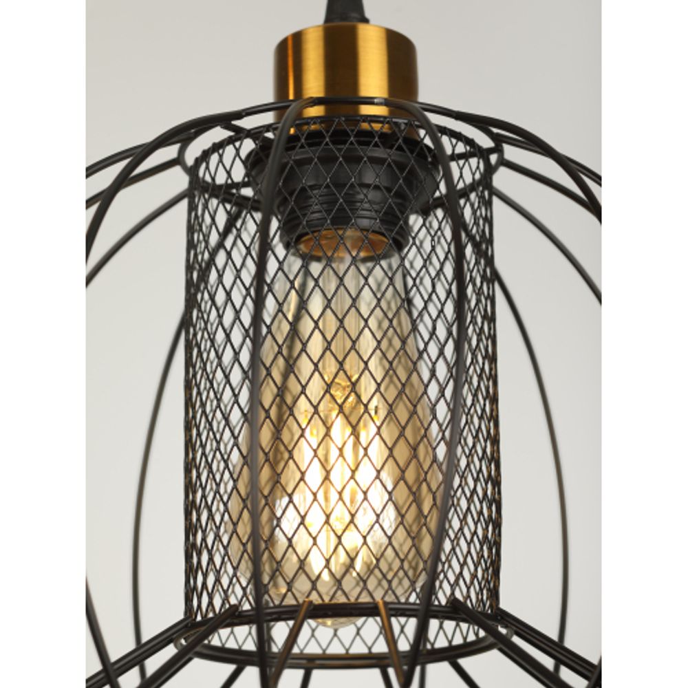 Светильник подвесной (подвес) Rivoli   5108-203 3хЕ27 60 Вт лофт-кантри