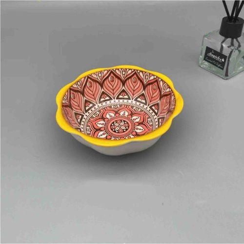 Пиала цветок с узорами