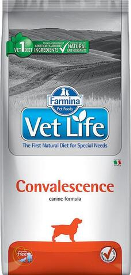 Farmina VetLife 2кг Convalescence для собак в период восстановления (выздоровления)