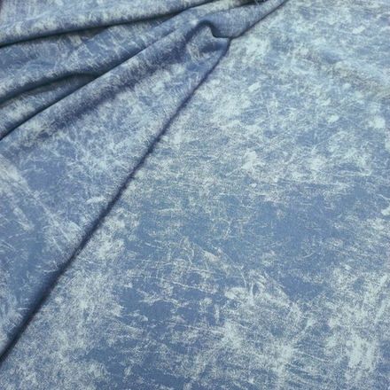 Футер 3х нитка петля Варенка Индиго