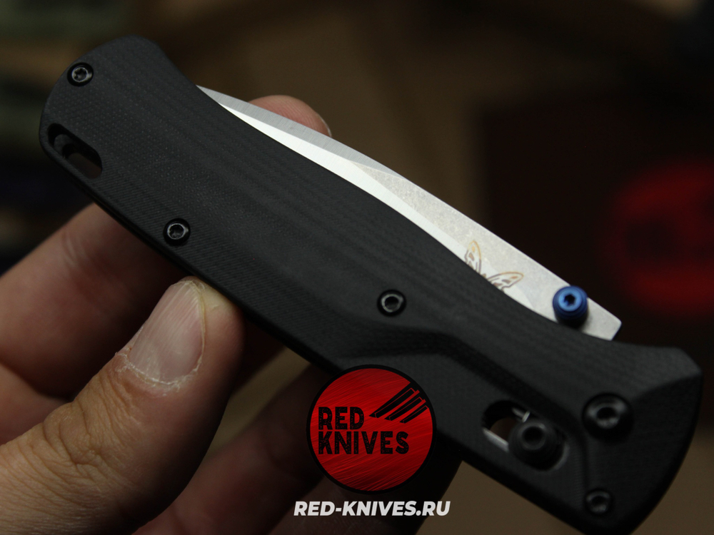 Нож Benchmade 535 Bugout G10 A+++ - черная рук., сатин клинок RK/Н44