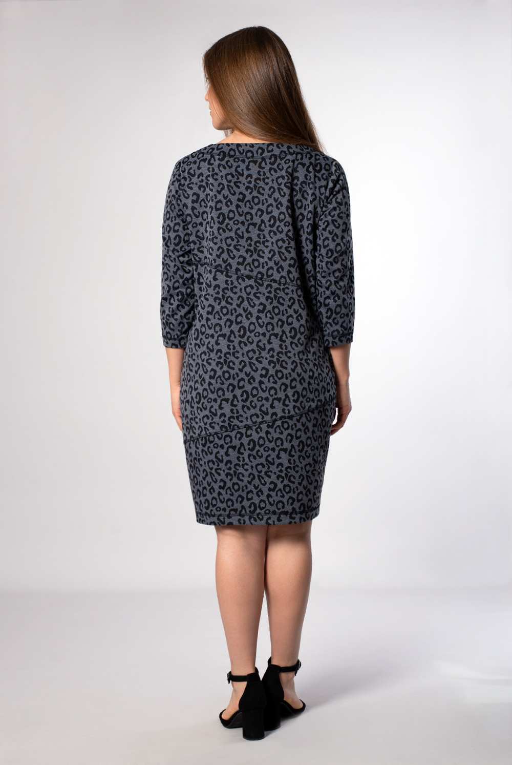 Платье женское 1822ЛП, Леопард #225Лег051822ЛП
