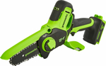 Цепная пила аккумуляторная GREENWORKS G24MCS10 24В,10см,1/4-1.1-28 без АКБ и ЗУ (2008207)