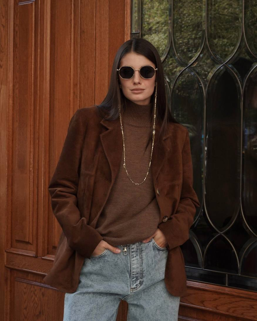 BERIBEGI BOX: короткая дубленка + косуха/пиджак на выбор