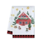 Полотенце кухонное «Wishes - Домик» 40*57 см, микрофибра 200 гр/м2