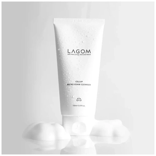 Lagom Cellup Micro Foam Cleanser увлажняющая пенка для умывания