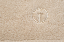 Полотенце 70х140 Garda Decor Соло кремовое