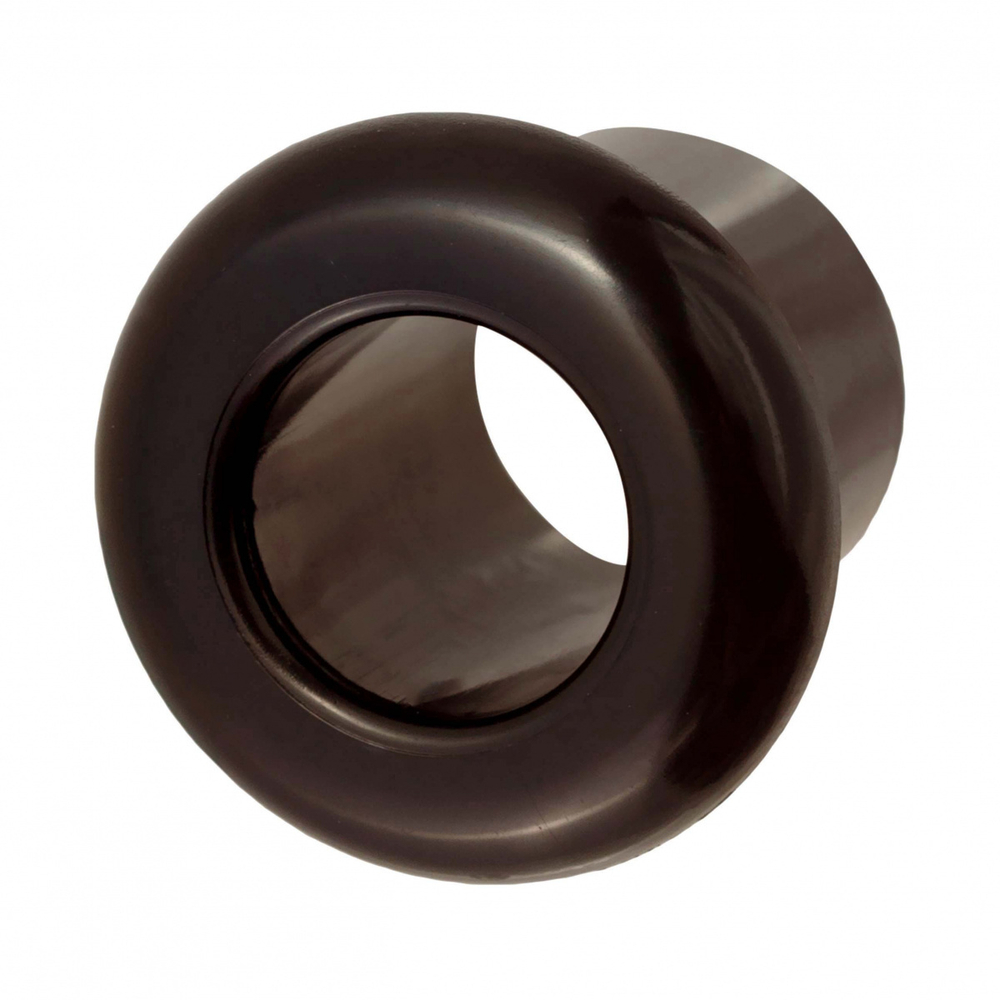 Втулка (проход через стену), пластик, цвет коричневый (20 шт/уп) B1-VT-22-20