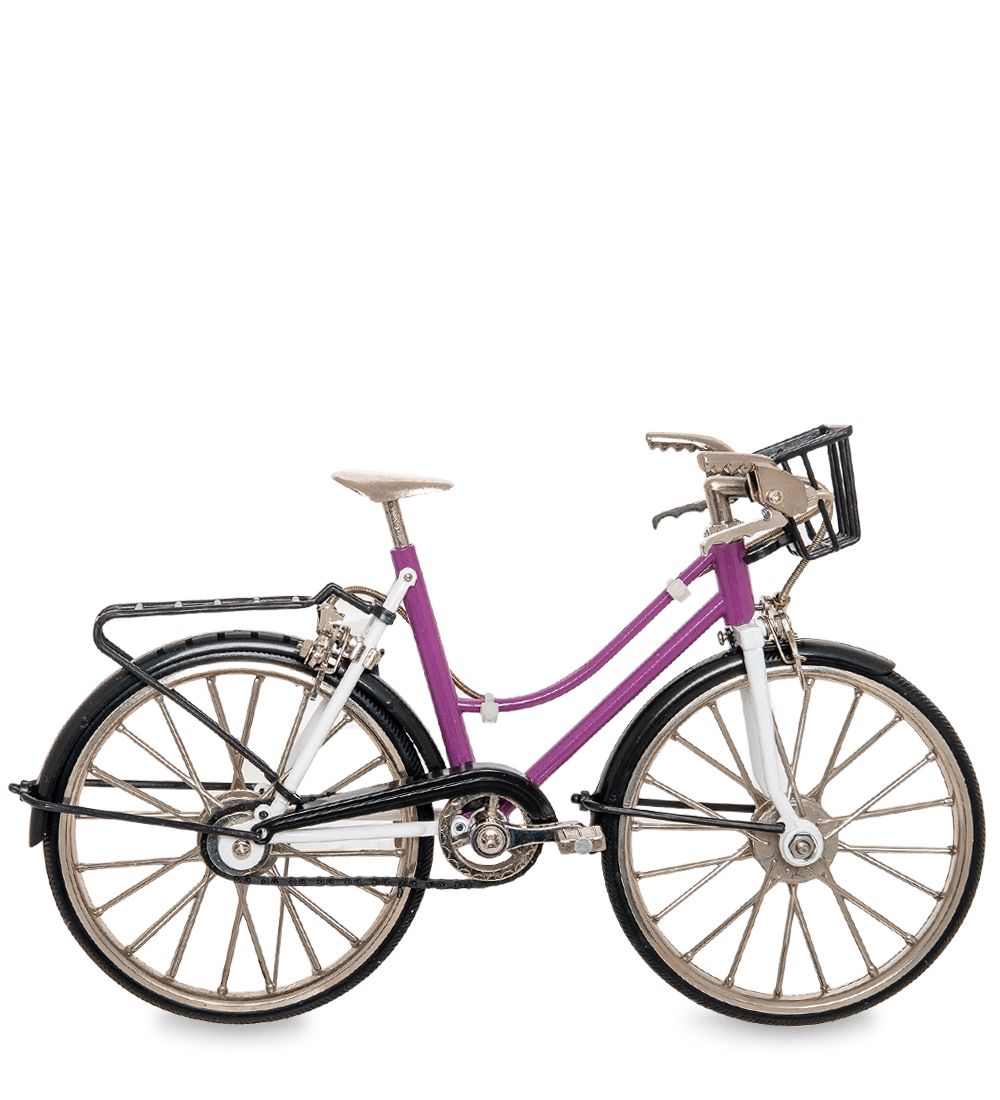 VL-06/2 Фигурка-модель 1:10 Велосипед женский «Torrent Ussury» фиолетовый
