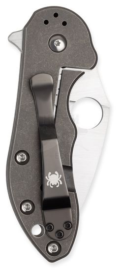 Складной нож Spyderco Dice C182CFTIP c клинком из стали CTS-XHP, рукоять карбон