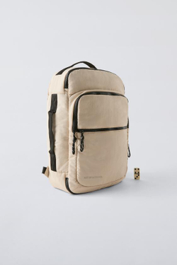 ZARA ДОРОЖНЫЙ РЮКЗАК, ЭКРЮ