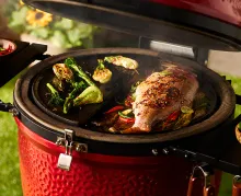 Керамический гриль Kamado Joe Classic II Stand-Alone, 46 см (красный)