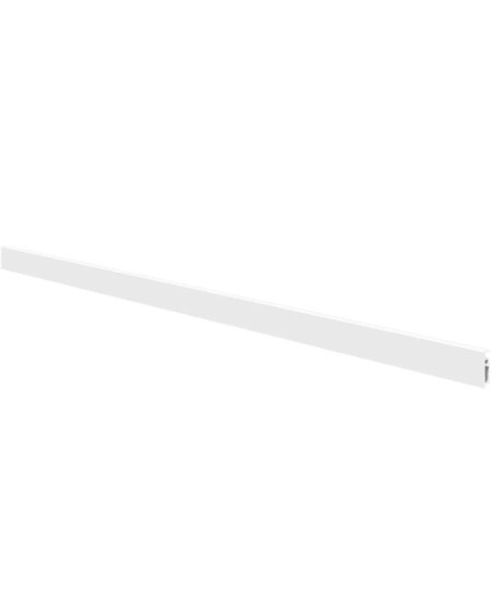 Напольный плинтус ПВХ Foresta Concept Белый Матовый FC 030 2000х70х13 мм