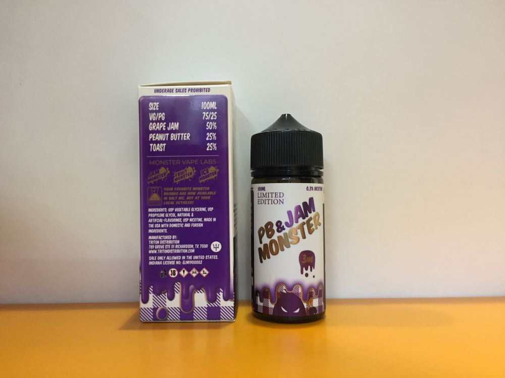 PB &amp; Jam by JAM MONSTER 100ml