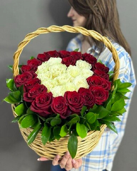 Корзина "Сердце"