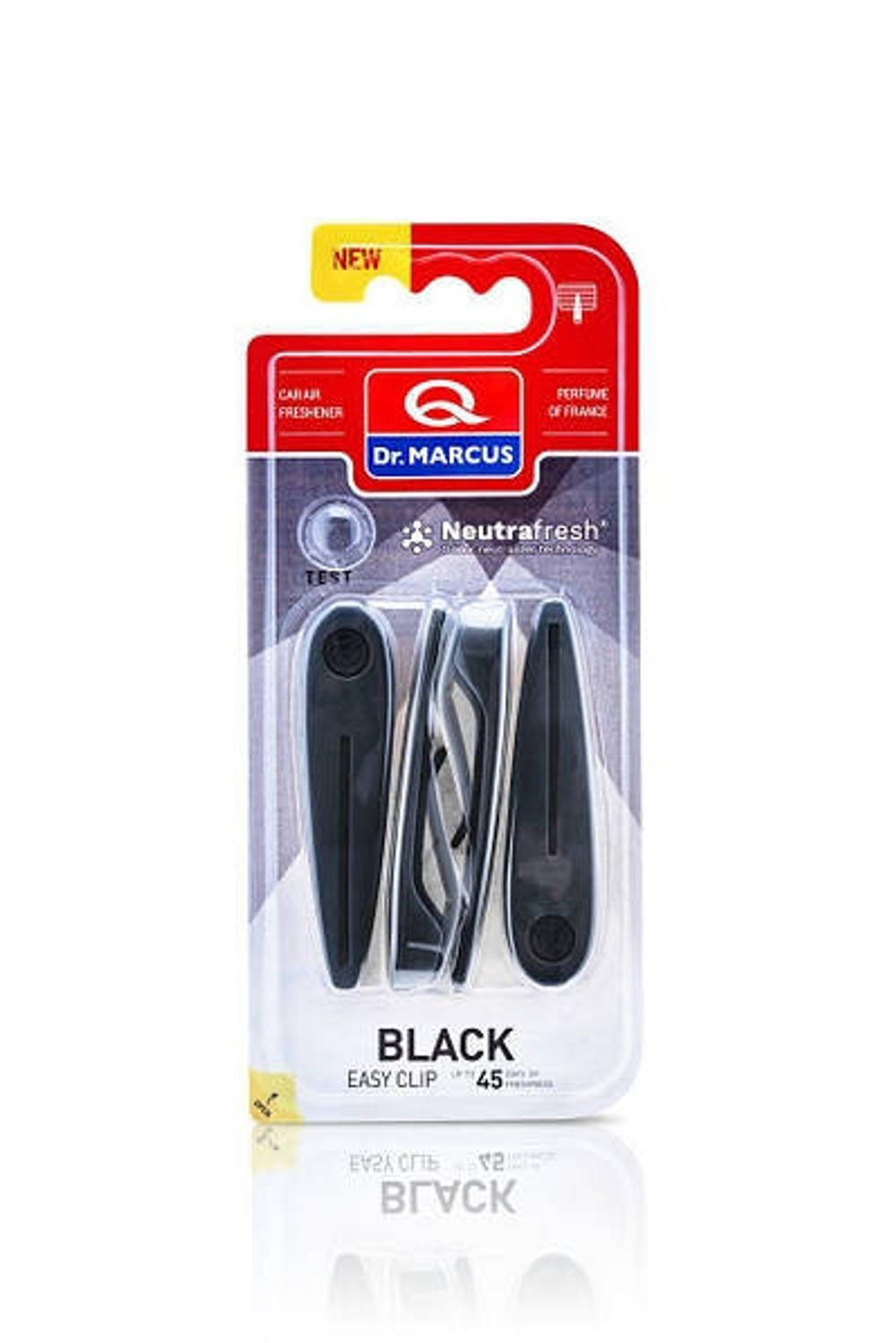 ОСВЕЖИТЕЛЬ ВОЗДУХА НА ДЕФЛЕКТОР  DR.MARCUS EASY CLIP BLACK