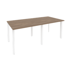 Onix Стол переговорный O.MP-PRG-2.1 Дуб Аризона/Металл Белый 1960*980*750